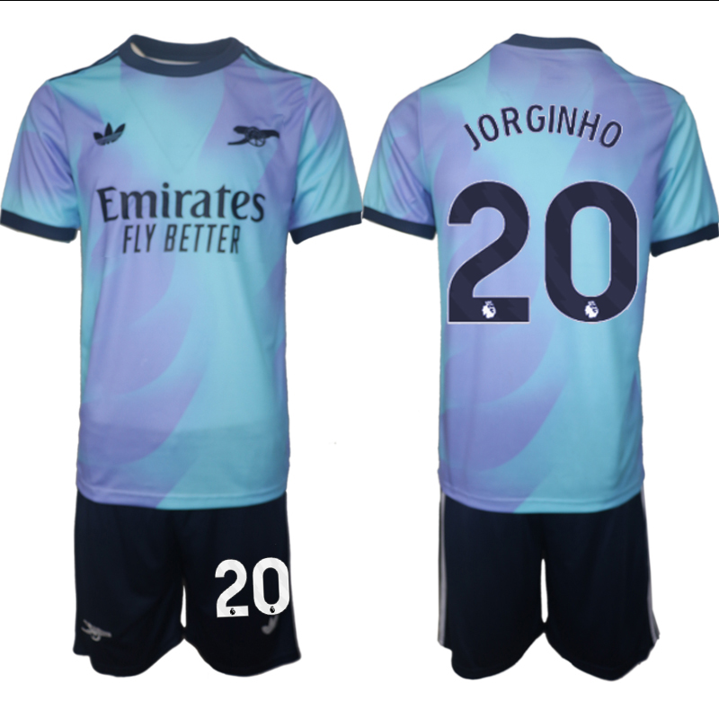 Men 2024-2025 Club Arsenal away Purple blue #20 Soccer Jersey->arsenal jersey->Soccer Club Jersey